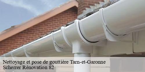 Nettoyage et pose de gouttière 82 Tarn-et-Garonne  Scherrer Rénovation 82