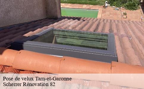 Pose de velux 82 Tarn-et-Garonne  Scherrer Rénovation 82