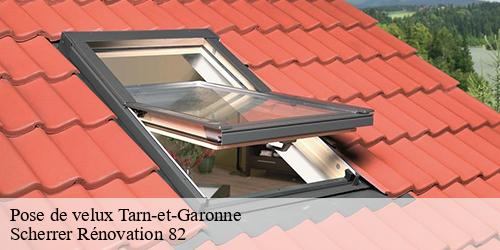 Pose de velux 82 Tarn-et-Garonne  Scherrer Rénovation 82