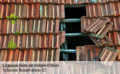 Urgence fuite de toiture  garies-82500 Scherrer Rénovation 82