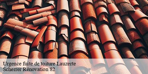 Urgence fuite de toiture  lauzerte-82110 Scherrer Rénovation 82
