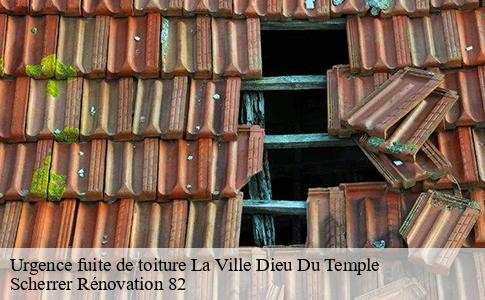 Urgence fuite de toiture  la-ville-dieu-du-temple-82290 Scherrer Rénovation 82