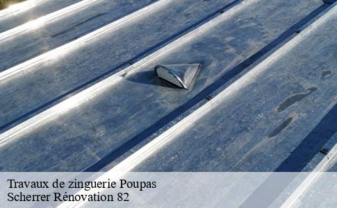 Travaux de zinguerie  poupas-82120 Scherrer Rénovation 82
