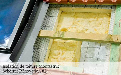 Isolation de toiture  montastruc-82130 Scherrer Rénovation 82