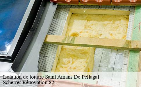 Isolation de toiture  saint-amans-de-pellagal-82110 Scherrer Rénovation 82