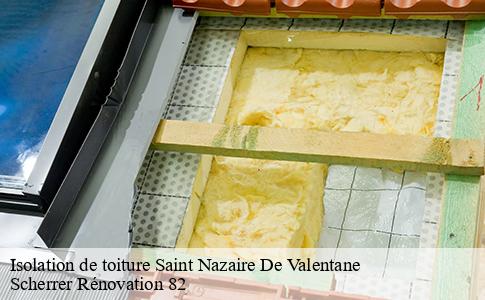 Isolation de toiture  saint-nazaire-de-valentane-82190 Scherrer Rénovation 82