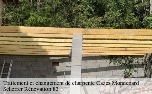Traitement et changement de charpente  cazes-mondenard-82110 Scherrer Rénovation 82