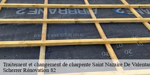 Traitement et changement de charpente  saint-nazaire-de-valentane-82190 Scherrer Rénovation 82