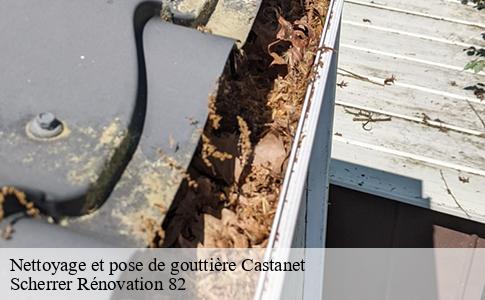 Nettoyage et pose de gouttière  castanet-82160 Scherrer Rénovation 82