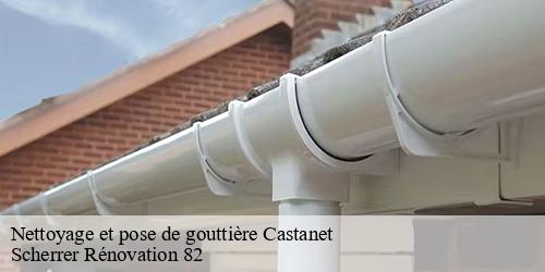 Nettoyage et pose de gouttière  castanet-82160 Scherrer Rénovation 82
