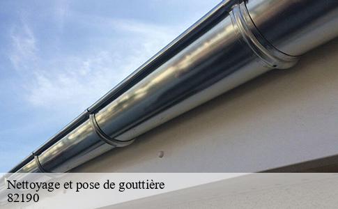 Nettoyage et pose de gouttière  miramont-du-quercy-82190 Scherrer Rénovation 82